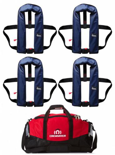 Exclusive Sets of Four Offers on Gas Lifejackets - Starting from £179.95 in