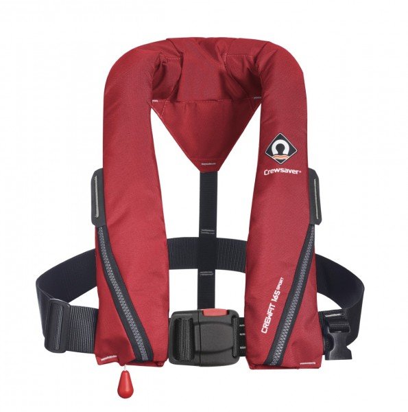 Crewsaver Crewfit 165N Sport Automatic Life Jacket Red Marine Warehouse Ltd