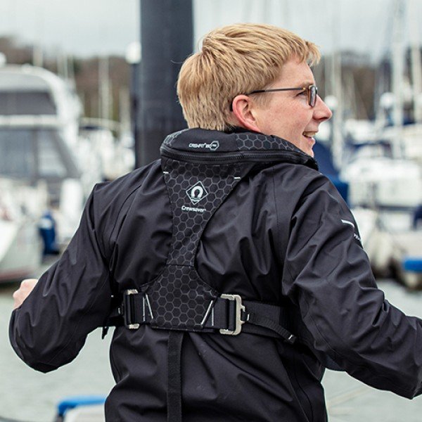 Crewsaver Crewfit+ 180 Pro Harness Automatic Life Jacket with Sprayhood