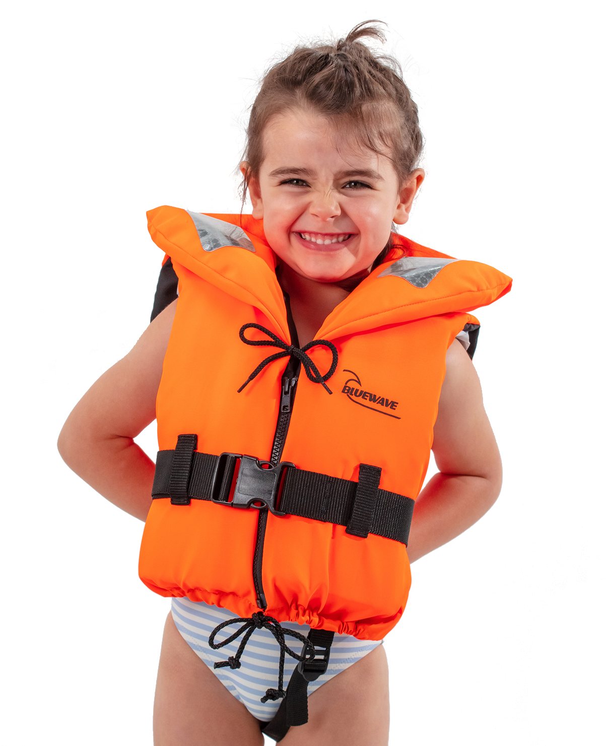 Kids 100N Orange Foam Life jacket (3 sizes) 100N - Marine Warehouse Ltd