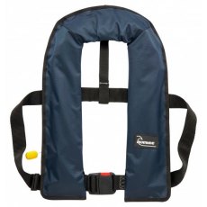 Bluewave 150N Navy Manual 'Pull Cord to Inflate' Gas Lifejacket - Grade A