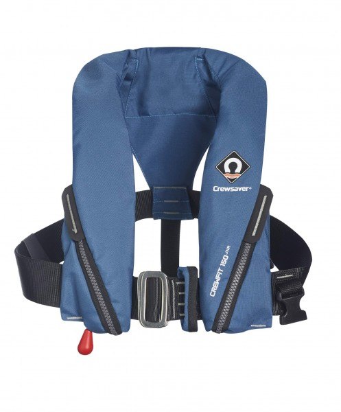 Crewsaver Crewfit 150N Junior Automatic Harness Life Jacket - Blue
