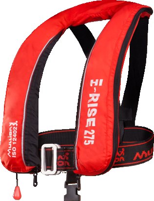 Mullion Hi-Rise 275N Single Chamber CE ISO-12402 Automatic Life jacket