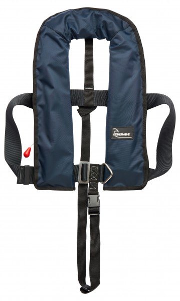 Bluewave Navy 150N Automatic Lifejacket with harness & crutch strap - Save £20!