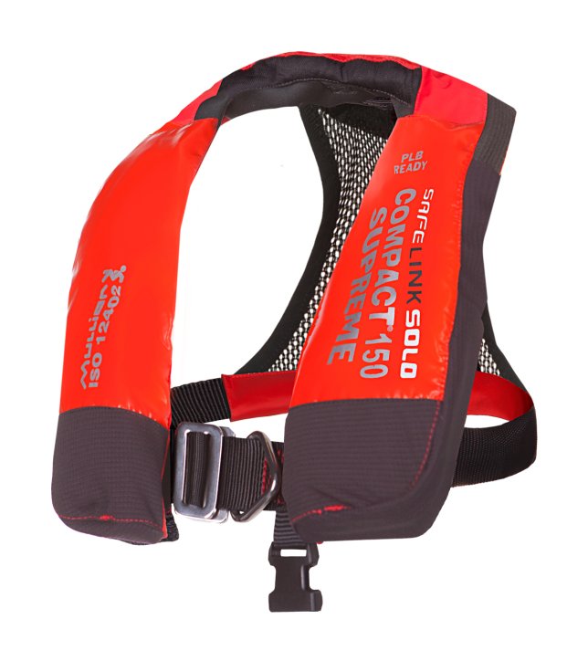 Mullion Mullion Compact Supreme + Safe Link Solo Beacon - 'Seafish' Lifejacket