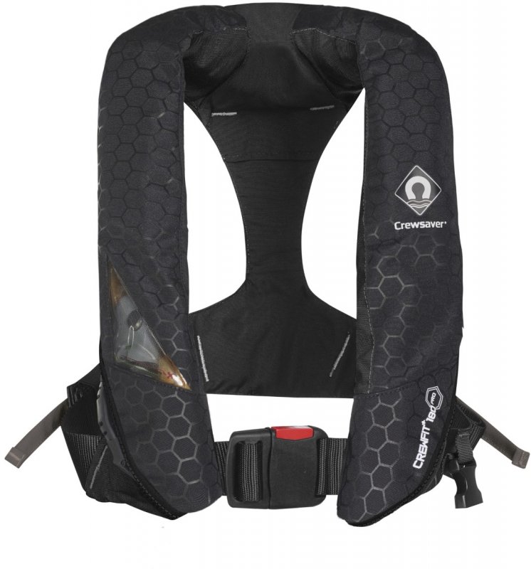 Crewsaver Crewsaver Crewfit+ 180 Pro Automatic Life Jacket with Sprayhood and Light Fitted