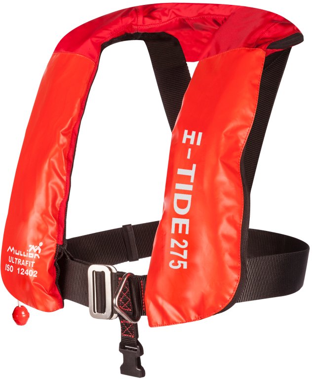 Mullion Mullion Hi-Tide Wipe Clean PVC 275N Single Chamber Automatic Life jacket with XL Belt