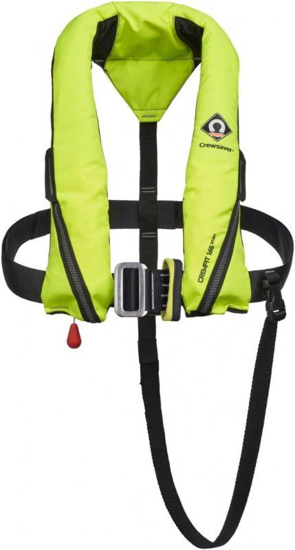 Crewsaver Crewsaver Crewfit 165N Sport Automatic Harness Life Jacket - Hi-Vis Yellow