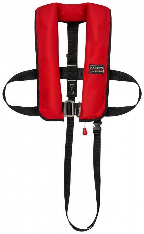 Harveys Harveys Marine Safety 150N Automatic/Harness Life jacket Red - Grade A