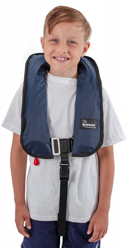 Bluewave Bluewave Child Navy Automatic 150N Lifejacket With Harness