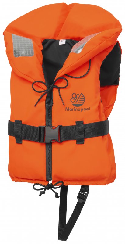 Marinepool MP Kids 100N Orange Foam Lifejacket - 30-40kg (9-12 years) - Grade A