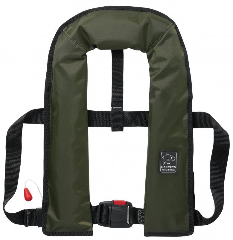 Harveys Lightweight Automatic Gas Fishing Lifejacket