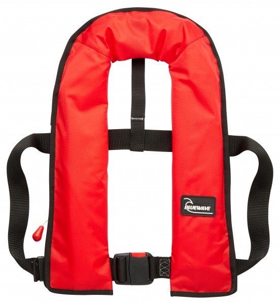 Bluewave 150N Red Automatic lifejacket - HALF PRICE!