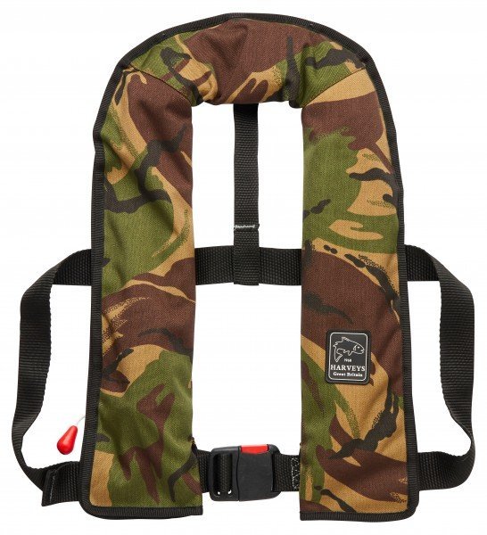 Harveys Harveys 'Stalker' Automatic Camo Pattern 150N Lifejacket -Grade A