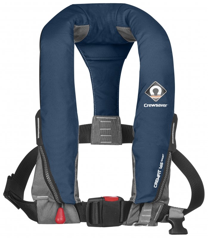 Crewsaver Crewfit 165N Sport Manual Lifejacket - Navy Blue / Grey