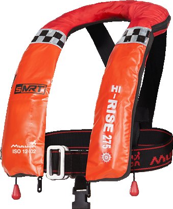 Mullion sMRT Hi-Rise Lifejacket - SOLAS approved 275N Automatic with AU10 Beacon