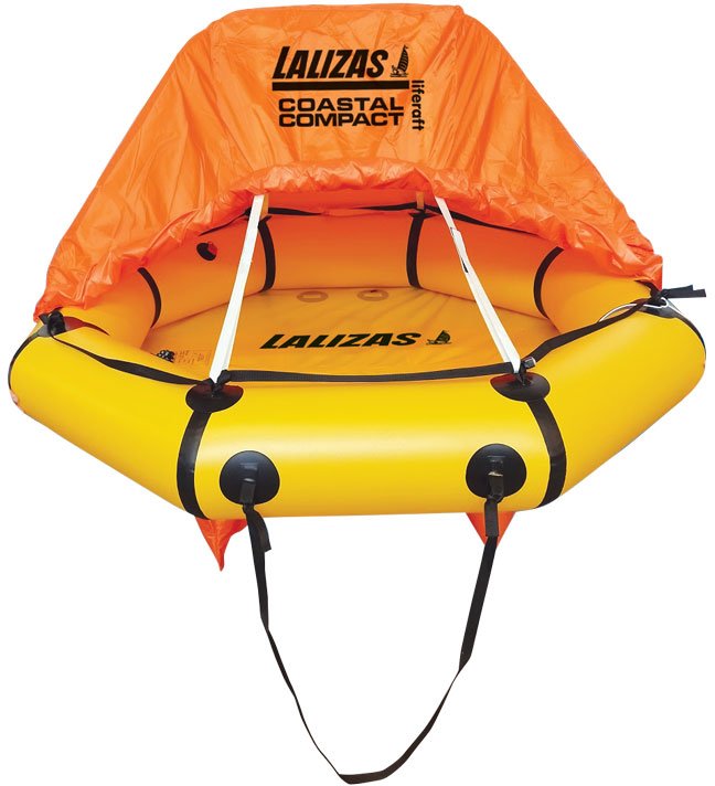 Lalizas Coastal Compact 4 man Liferaft - Valise