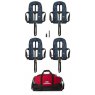 Set of Four Navy 150N Auto harness lifejackets, with holdall and service kit - Save £40!